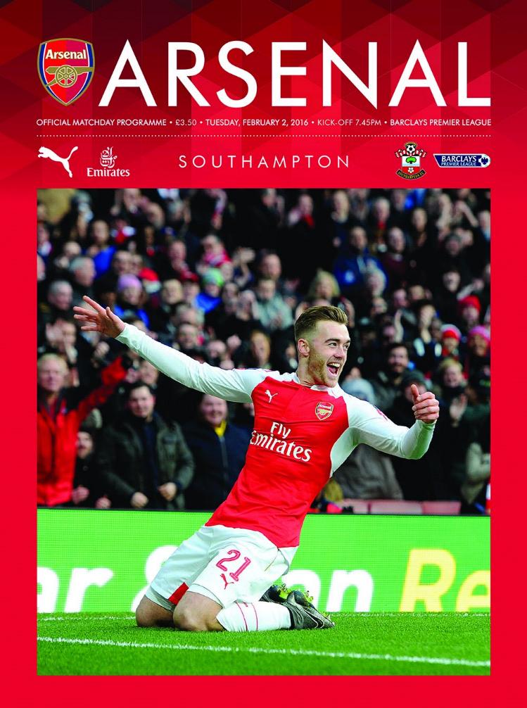 ARSENAL v SOUTHAMPTON 2015/16